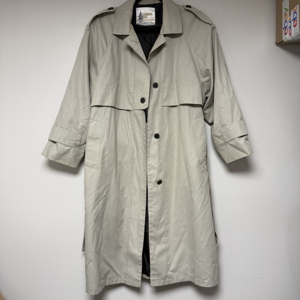 London Fog Light Tan Women's Trench Coat